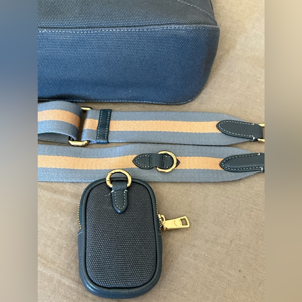 COACH Ellis Nylon Twill 2Way Shoulder/Crossbody Bag - Picture 10 of 15